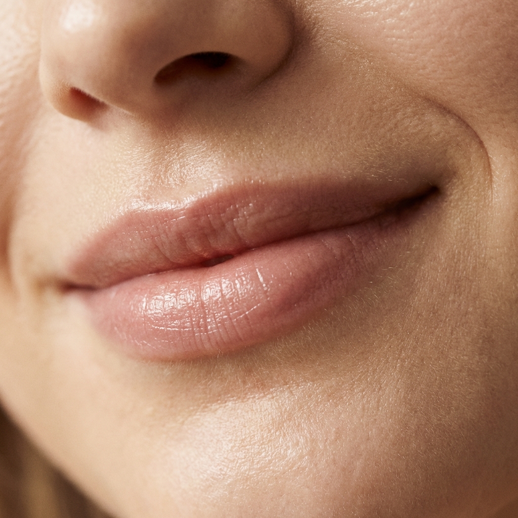 Lábios com Preenchimento Natural